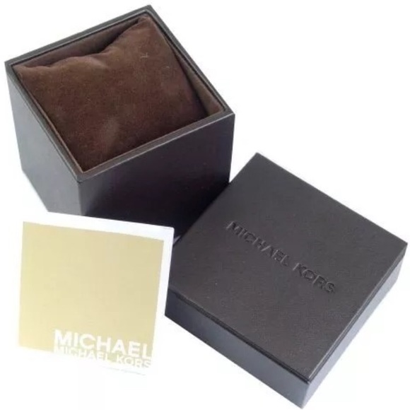 Michael Kors Accelerator Black Leather Men´s Watch - Picture 3 of 3